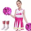 Girls Cheerleading Outfit Set for Football Games and Stage Performances