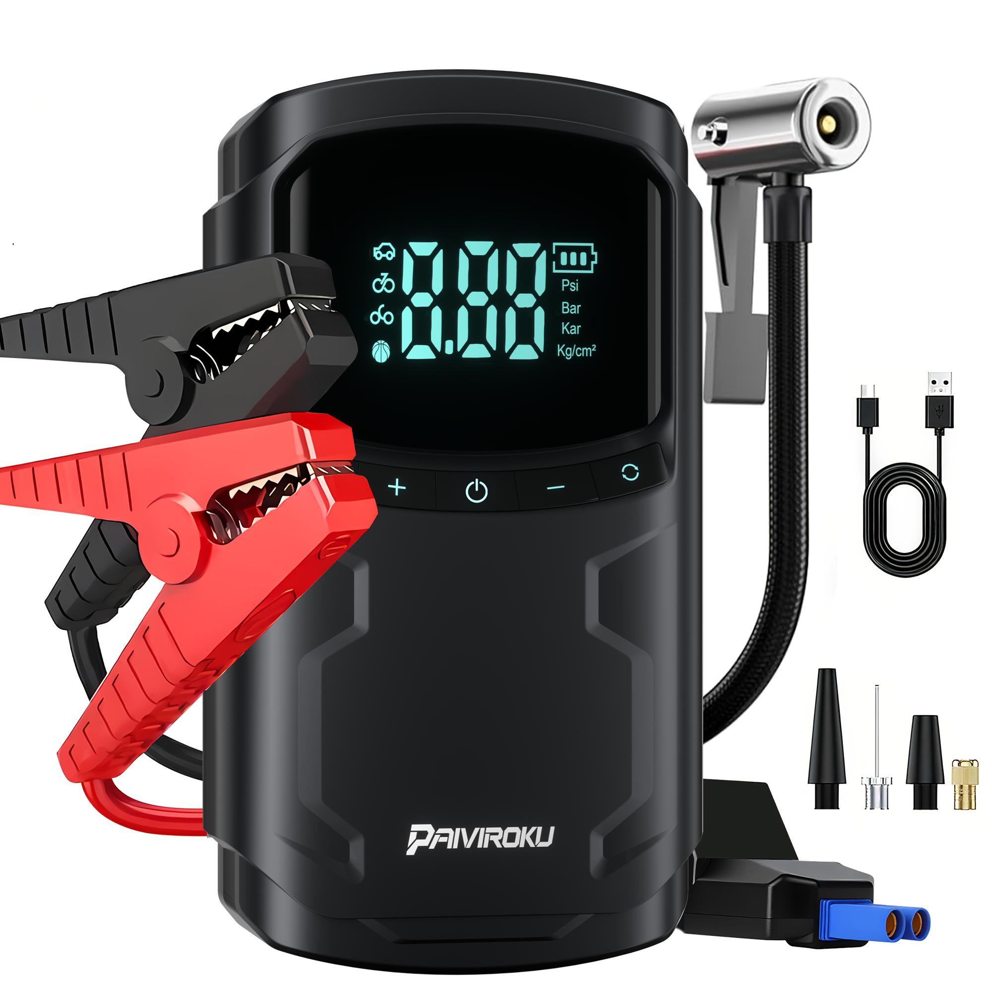 PAIVIROKU Car Jump Starter with Air