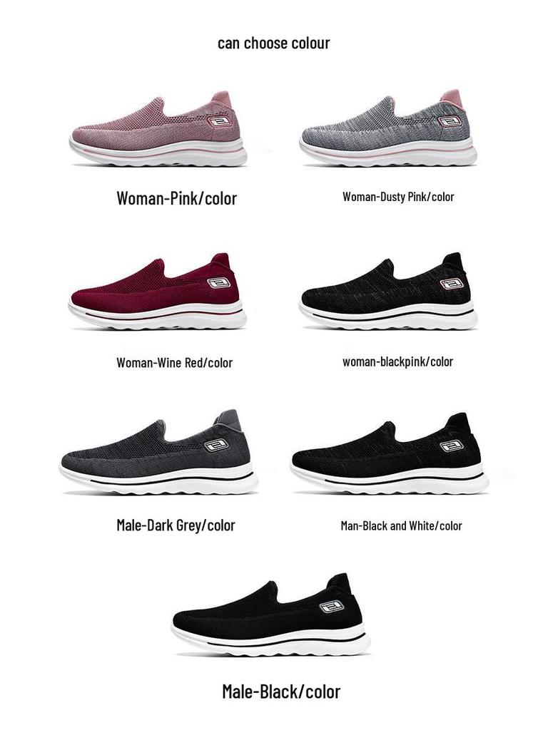 Atmungsaktive Unisex Dad Shoes für Mittelalte & Ältere - Lässige & Bequeme Walking-Sneaker