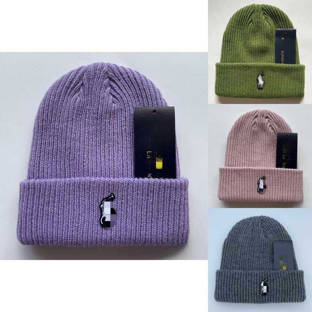 Cozy Acrylic Knit Cap With Animal Design And Thick Insulation For Cold Weather Men