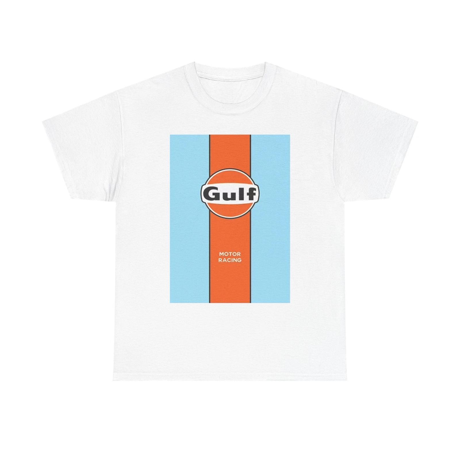 Men s and Women s T-shirts Gulf Racing Graphic M