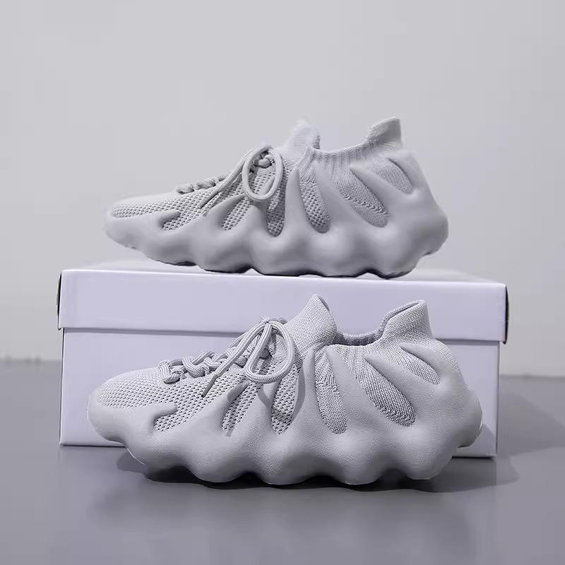 Spring and autumn new octopus coconut shoes men's breathable sports shoes women's shoes casual Internet celebrity tide soft sole fashion socks shoes