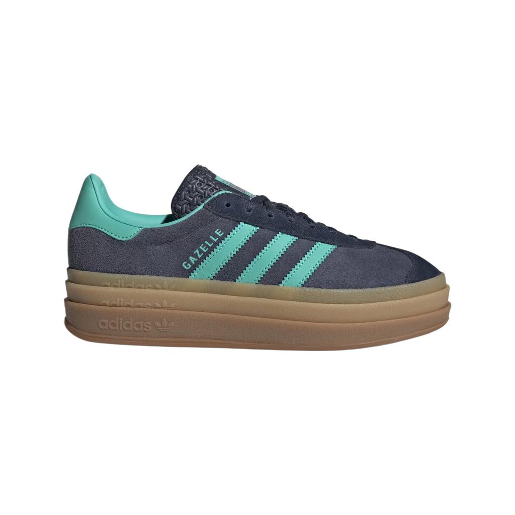 Adidas Gazelle Bold Shadow Navy Acid Mint Women Sneakers Blue Legend-Ink JQ6437