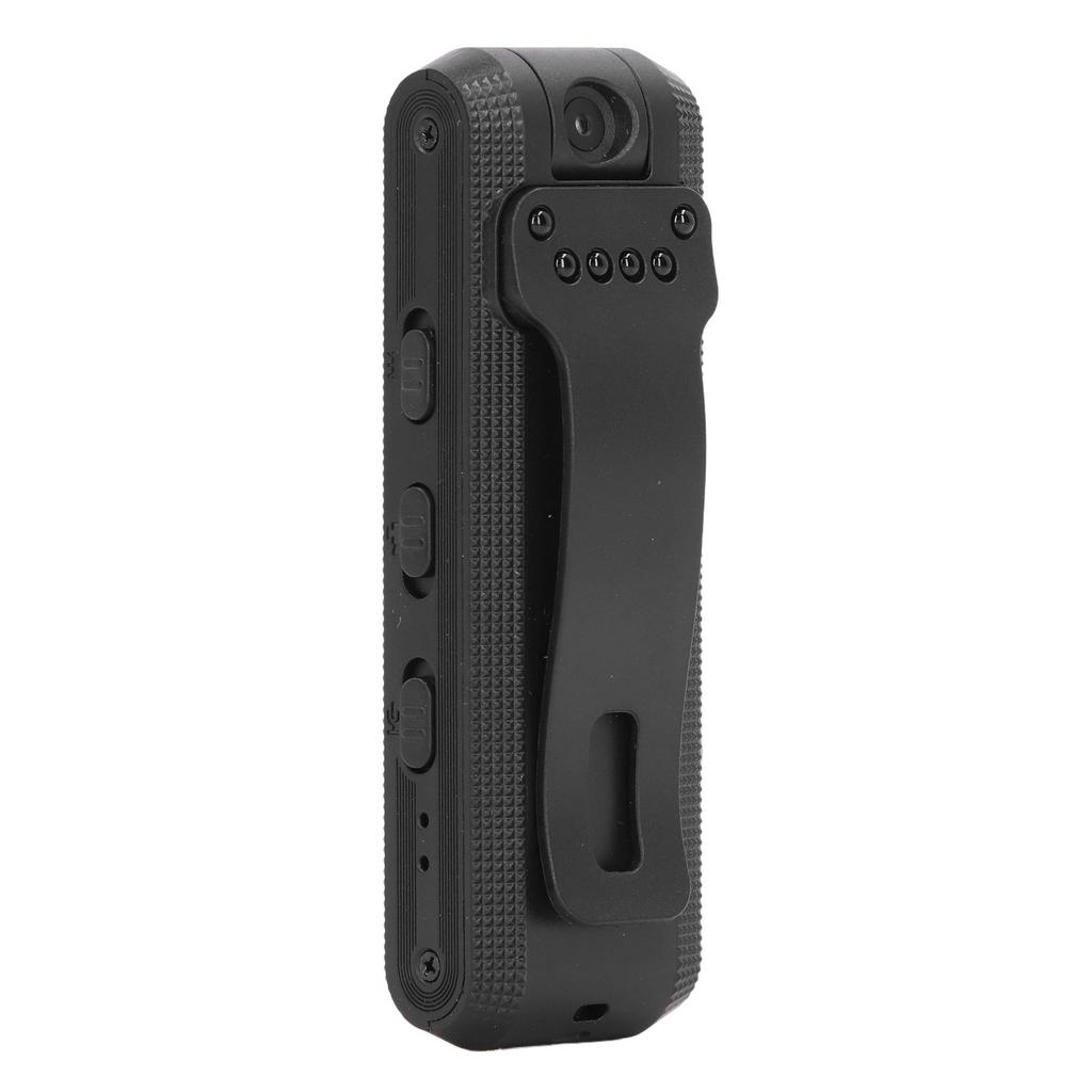 HD Camera 180 Degrees  Rotatable Anti Shaking Back Clip Auto Save Record Camera Meeting Recorder for Office