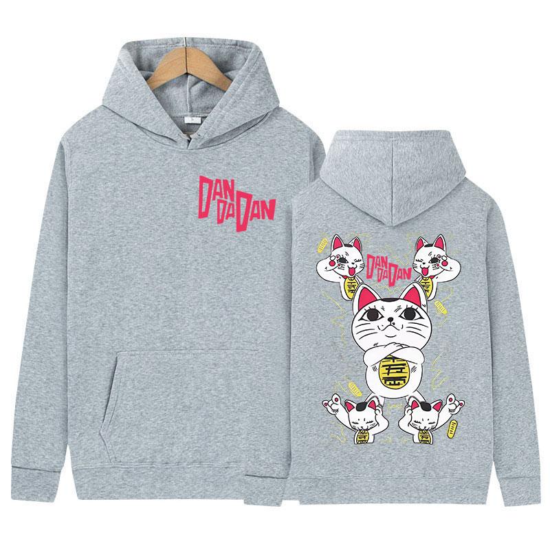 Japanese Anime Dandadan Okarun Graphic Hoody Men Women Fashion Oversized Sweatshirt Casual High Quality Fleece Hoodie Streetwear