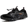 Fashion Summer new men's mesh breathable outdoor hiking shoes for climbing mountains and wading, plus size men's shoes 38-50