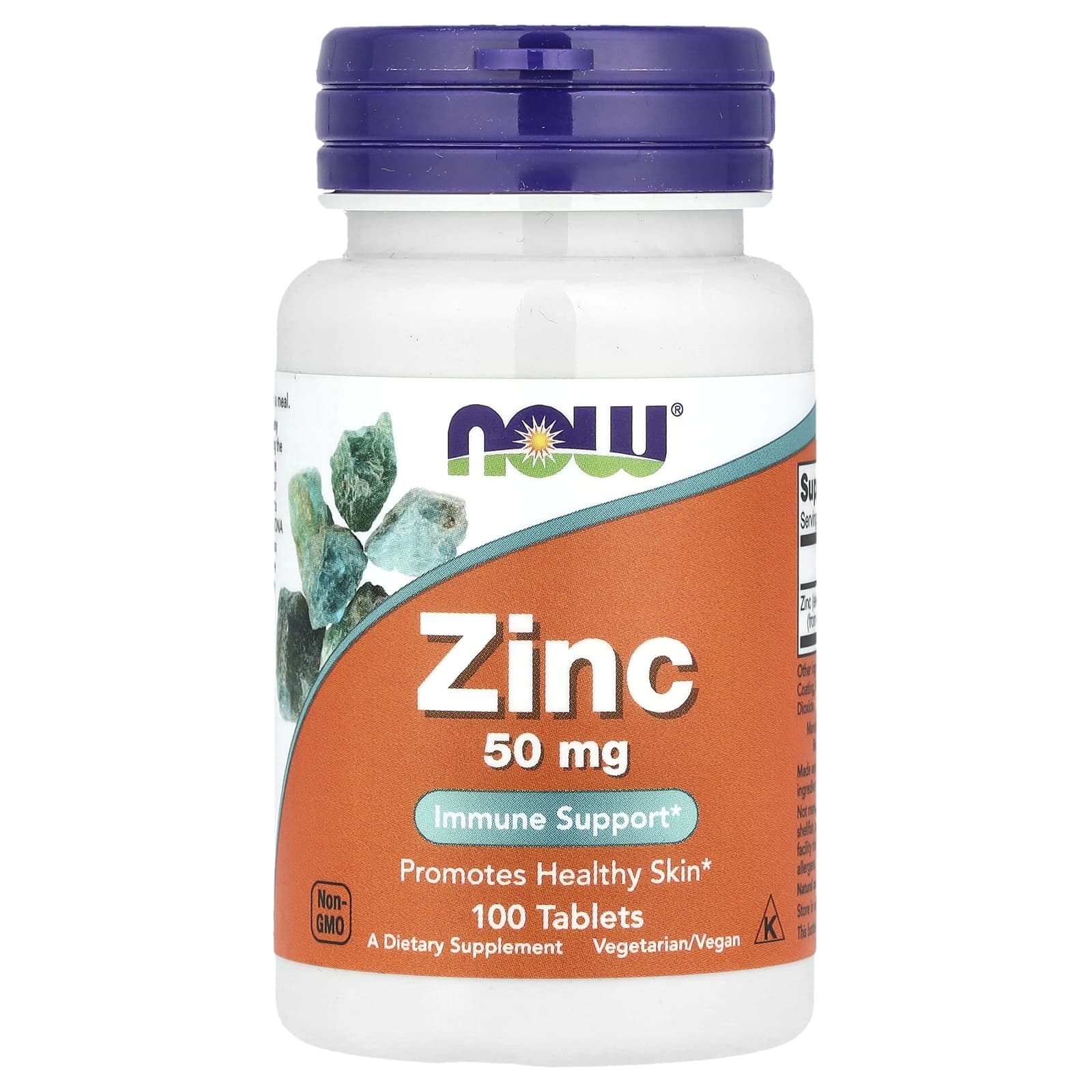 

Zinc, 50Mg, 100 Tablets
