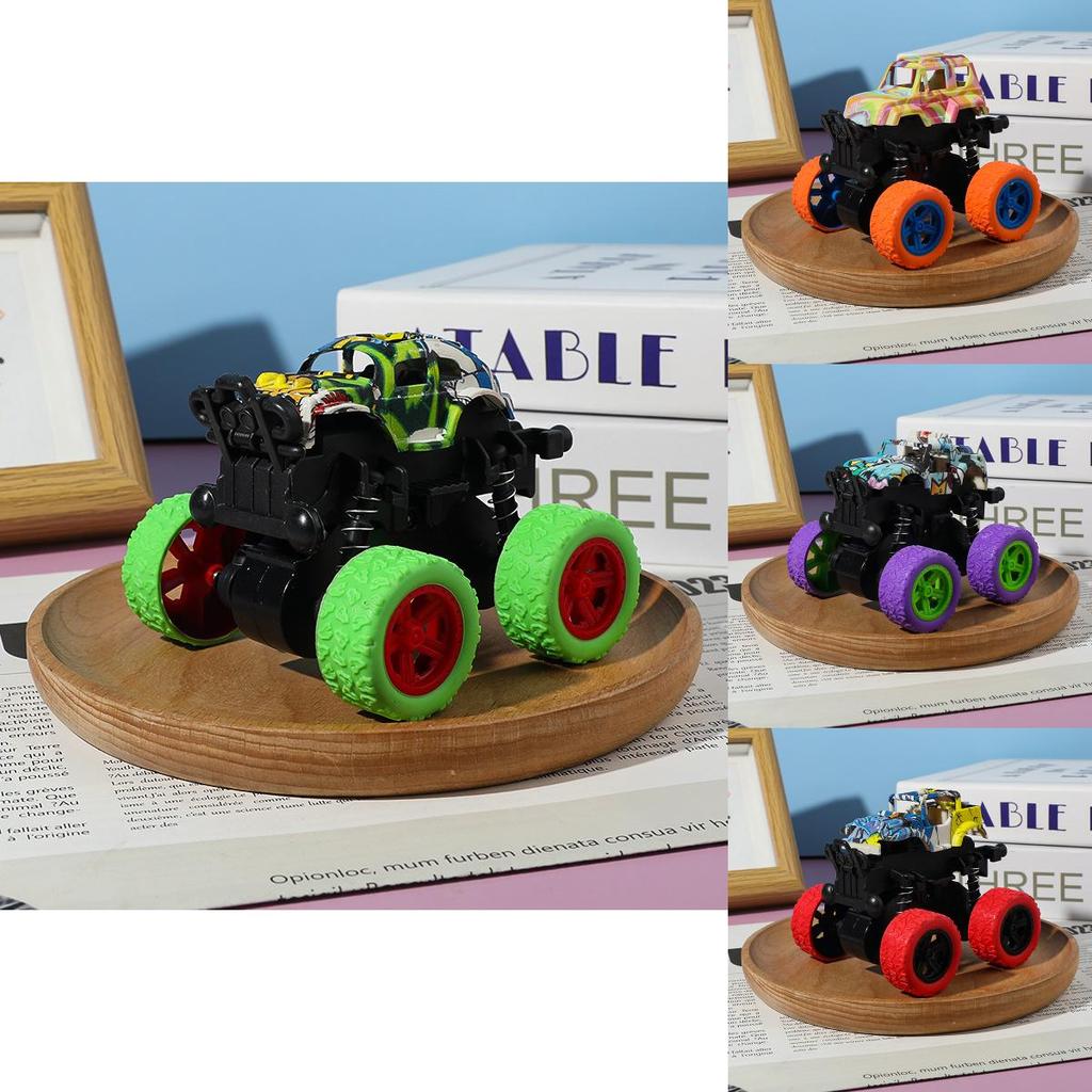 Inertia Offroad Car For Kids Durable Graffiti Kids Toy Vehicle For Boys And Girls