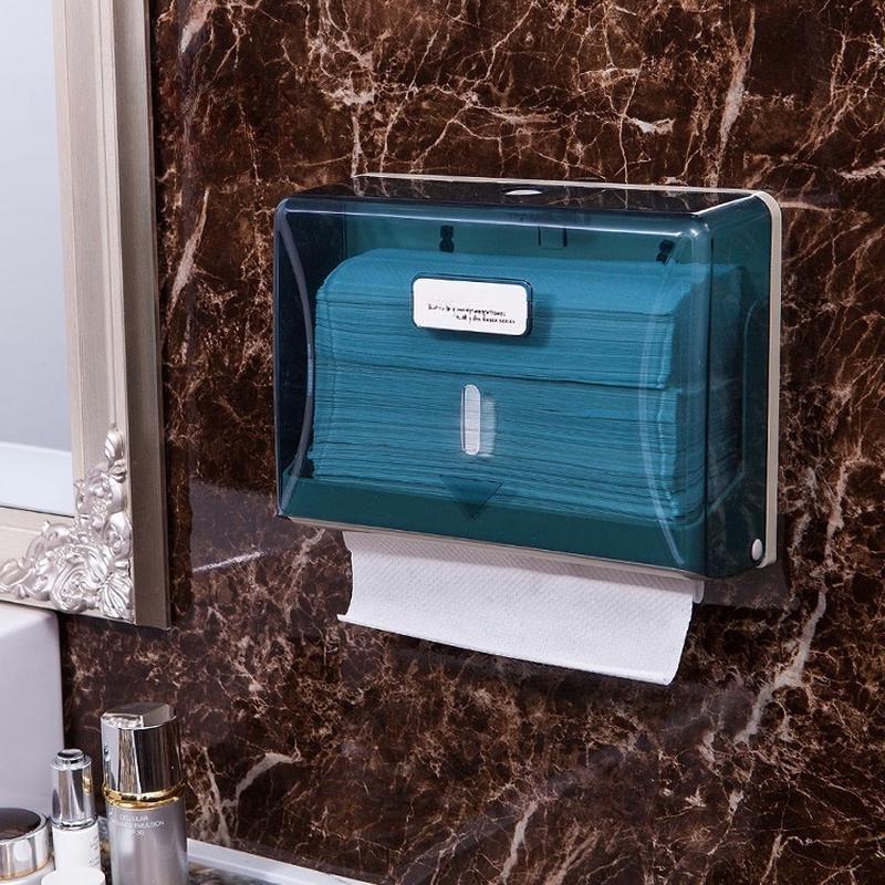 cmaos Wall-Mounted Plastic Hand Towel/Tissue Dispenser