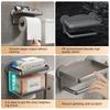 Paper Phone Storage Plastic Toilet Paper Holder Storage Rack Kitchen Towel Placement of Seasoning Bottles Bathroom Wall Roll of