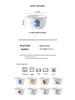 Cartoon Ceramic Rice and Soup Bowls - Creative Square Tableware Set
