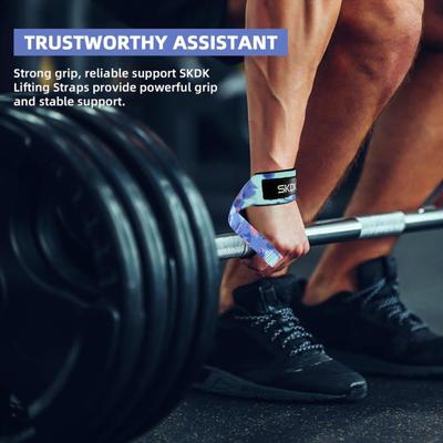 1 Paar Handschlaufe zum Gewichtheben für Männer und Frauen, rutschfestes Griffband für Bodybuilding, Powerlifting, Krafttraining, Klimmzüge, Langhantel, Kreuzheben, Handgelenk