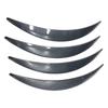 4Pcs Generic Car Wheel Eyebrow Arch Trims Car Wheel Brow Decorative Strip Wheel Eyebrow Protectors for Truck Auto Body Edge