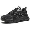 New Anta Hot Cushioning Wear Resistant Low Top Casual Shoes Men's Black Silver 912348806-4