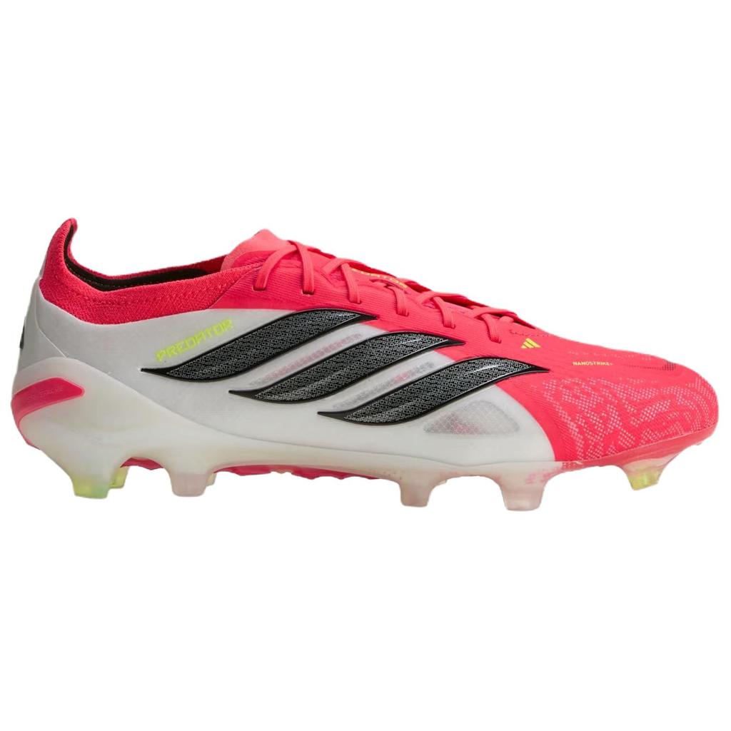 adidas Predator Elite FG Lucid Red Core Black Cloud White Unisex Sneakers JS0433