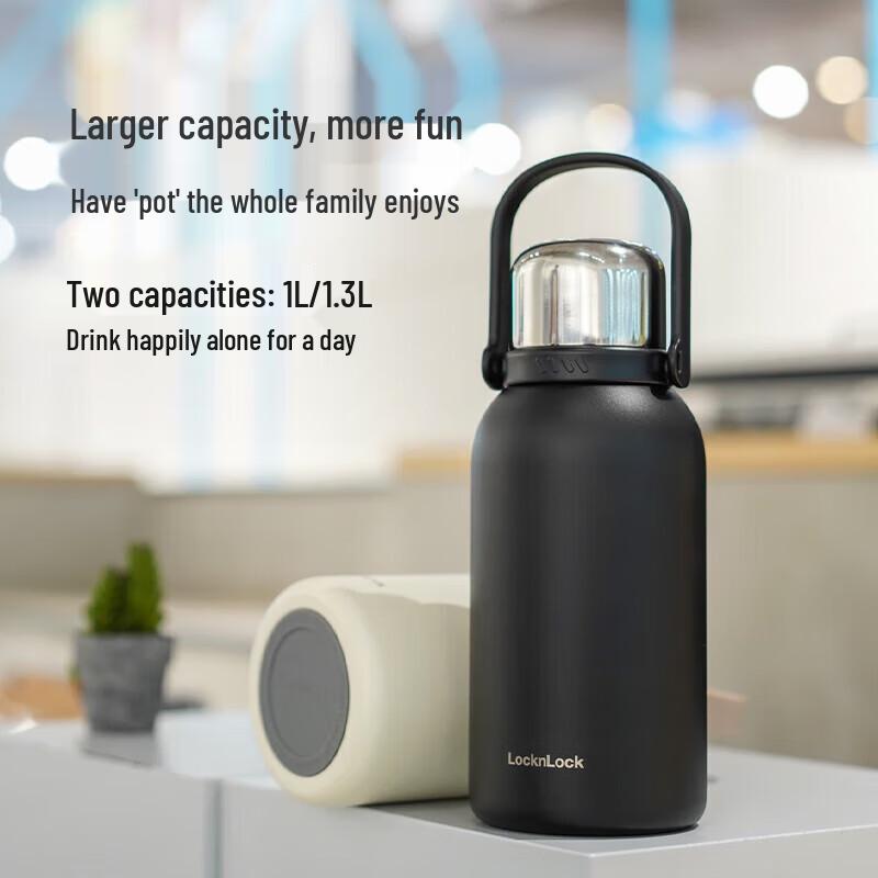 LOCKLOCK Large Capacity Stainless Steel Insulated Bottle