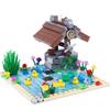 Farm Animals, Plants, Chicken Nests, Minifigures, Accessories Scenes, Small Particles Spliced Building Blocks, Toy Bags