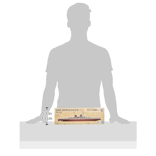 Takom 1/700 German Navy SMS Derfflinger 1916 Full Hull Plastic Model Kit TKOSP-7034