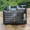 18,5 l Wasservorratsbehälter mit Wasserhahn, Trinkwassereimer, Wasserspenderträger mit großer Kapazität für Fahrzeug, Auto, Camping