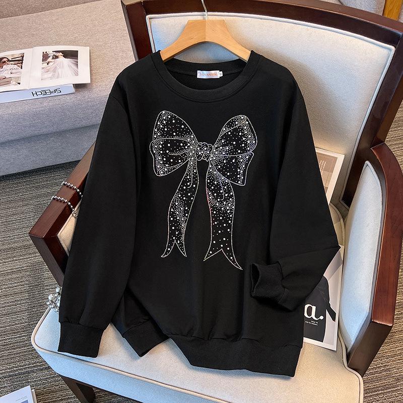 Autumn Loose Hoodie, Large Sizes 200/300/350 Jin, Bust 150/160/170, Model 6071