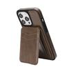 Magnetic Leather Phone Case with Card Holder for iPhone 12 - 17 Series Multi - functional Stand Shockproof Protective Cover