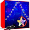 Christmas Lights 136 LEDs Icicle Curtain Outdoor Light Garland 2.45X1M