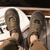 2026 New Casual Fashion Trendy Workwear Outdoor Versatile Leisure Four Seasons Super Fiber Leather Face Men's Board Shoes