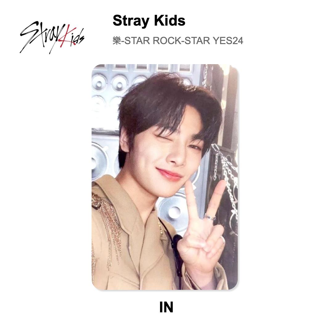 Stray Kids — рок!()-STAR YES24 POB Официальная фотокарточка I.N