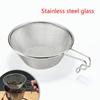 Stainless Steel Colander Stainless Steel Mesh Strainer Camping Supplies for Outdoor Camping Fishing Cooking Tool