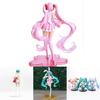 Hatsune Miku Cartoon Virtual Singer Manga Statue Figurines Stunning Collectible Model Toy