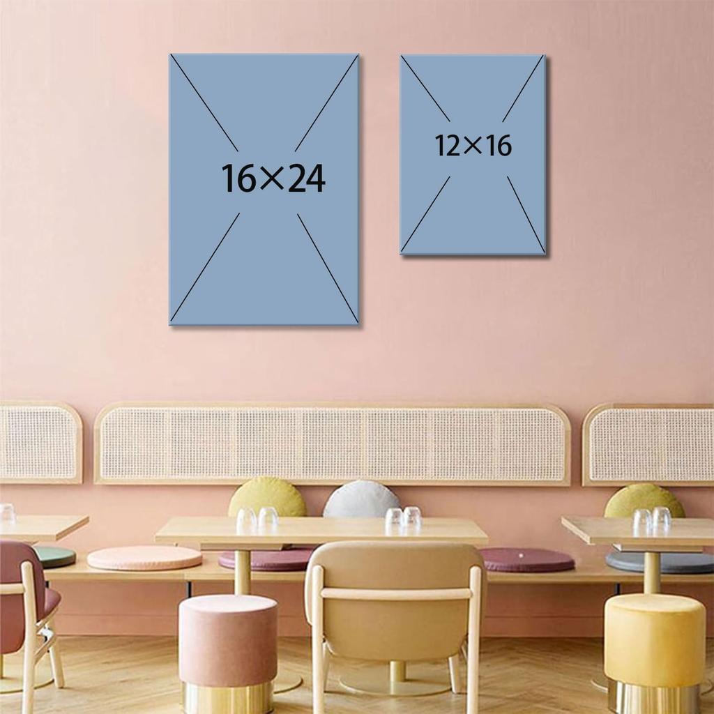 MTFBWY Trendy Wall Art Preppy Wall Decor 8 Ball Poster Prints Matchbox Retro Aesthetic Vintage College Dorm Decor Picture Bar Cart Printing Set Of 3