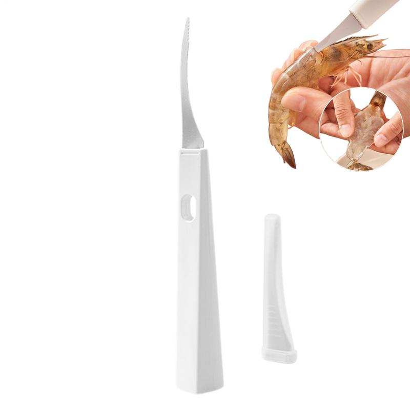 Stainless Steel Shrimp Deveiner Shrimp Peeler Deveiner Cleaner Portable Multifunctional Kitchen & Dining Gadgets For Dinner
