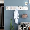 Clothes Hangers Wall Mounted Entrance Hall Space Saving Hat Bedroom Clothing Storage Backpack Coat Scarf Organizers Hanger Hooks