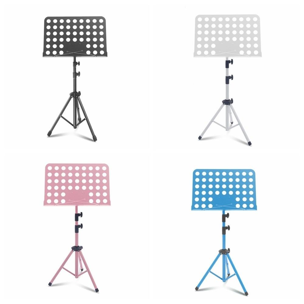 Retractable Music Stand Book Holder Portable Music Score Tripod Stand Sheet Music Stand  Guitar
