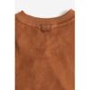 H M Pocket Detail Fleece sweatsHirt Brown