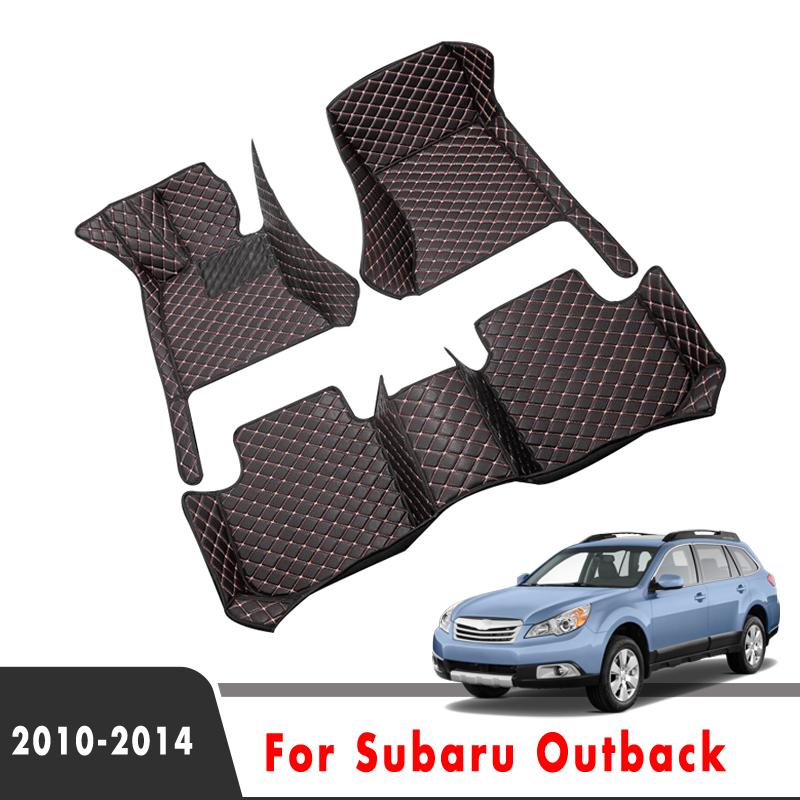 

Автомобильные коврики, внутренние ковры, Стайлинг, защита для Subaru Outback 2014 2013 2012 2011 2010, автоаксессуары, украшения