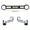 Curved Foot Level Meter Bathroom Faucet Installation Tool Level Detection Ruler