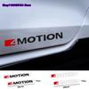 2pcs 4MOTION Car Body Sticker For Volkswagen R GTI Golf Polo R32 Tuan Mk4 Passat Visit T5 Etc.