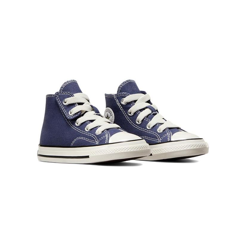 Converse Chuck 70 1V Comfortable Versatile Durable High-Top Walking Shoes Baby sneaker Blue A05355C