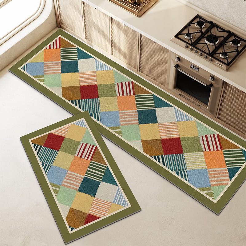Silica Diatomite Kitchen Mat Absorbent Non-Slip Floor Rug Dining Bathroom Modern Minimalist
