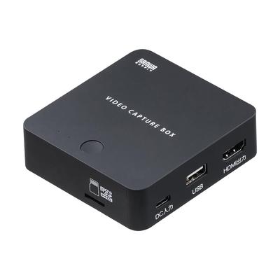 Sanwa Direct Video Capture VHS Data Conversion No PC Required Storage HDMI Output USB/microSD 400-MEDI046