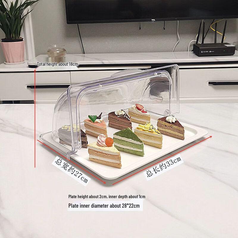 Multi-purpose Food Display Tray with Lid