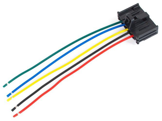 Fiat Fiorino 2008- Wiring Harness for Resistor 77364061 5 PIN