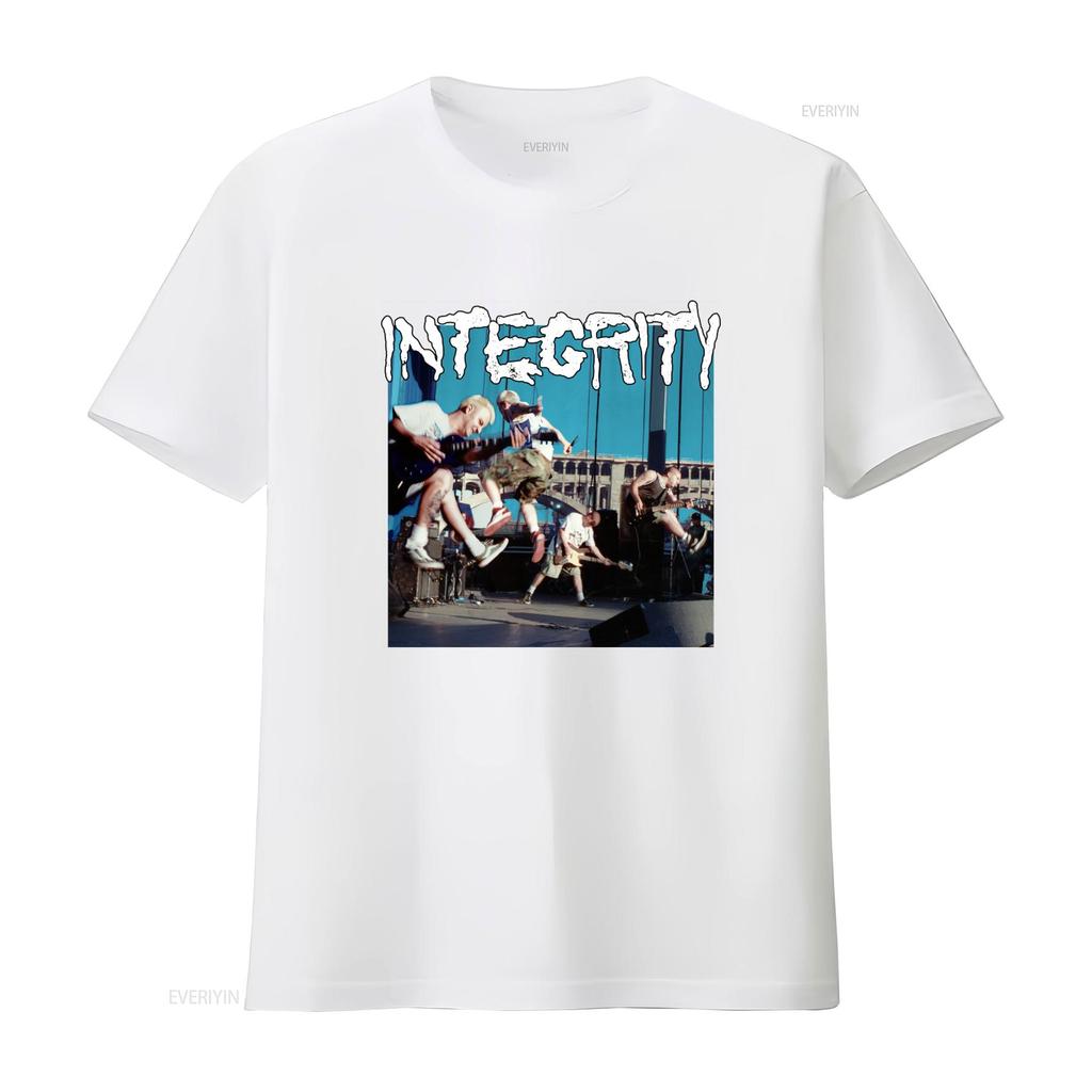 Vintage Integrity Band Rock Concert Cotton T Shirt All Sizes Available vintage Washed Comfortable Casual graphic Soft Versatile