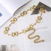 Metal Waist Chain For Women Alloy Buckle Decorative Belt Accessory For Summer And Winter Attire