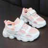 Summer boys and girls mesh breathable sports shoes spring and autumn children's casual soft sole hollow boys dad shoes baby shoes