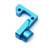 SHEAWA Gearbox Cover for Tamiya 110 RC Car TT-02, Aluminum, Durable and Lightweight, Parts and Accessories (Blue)