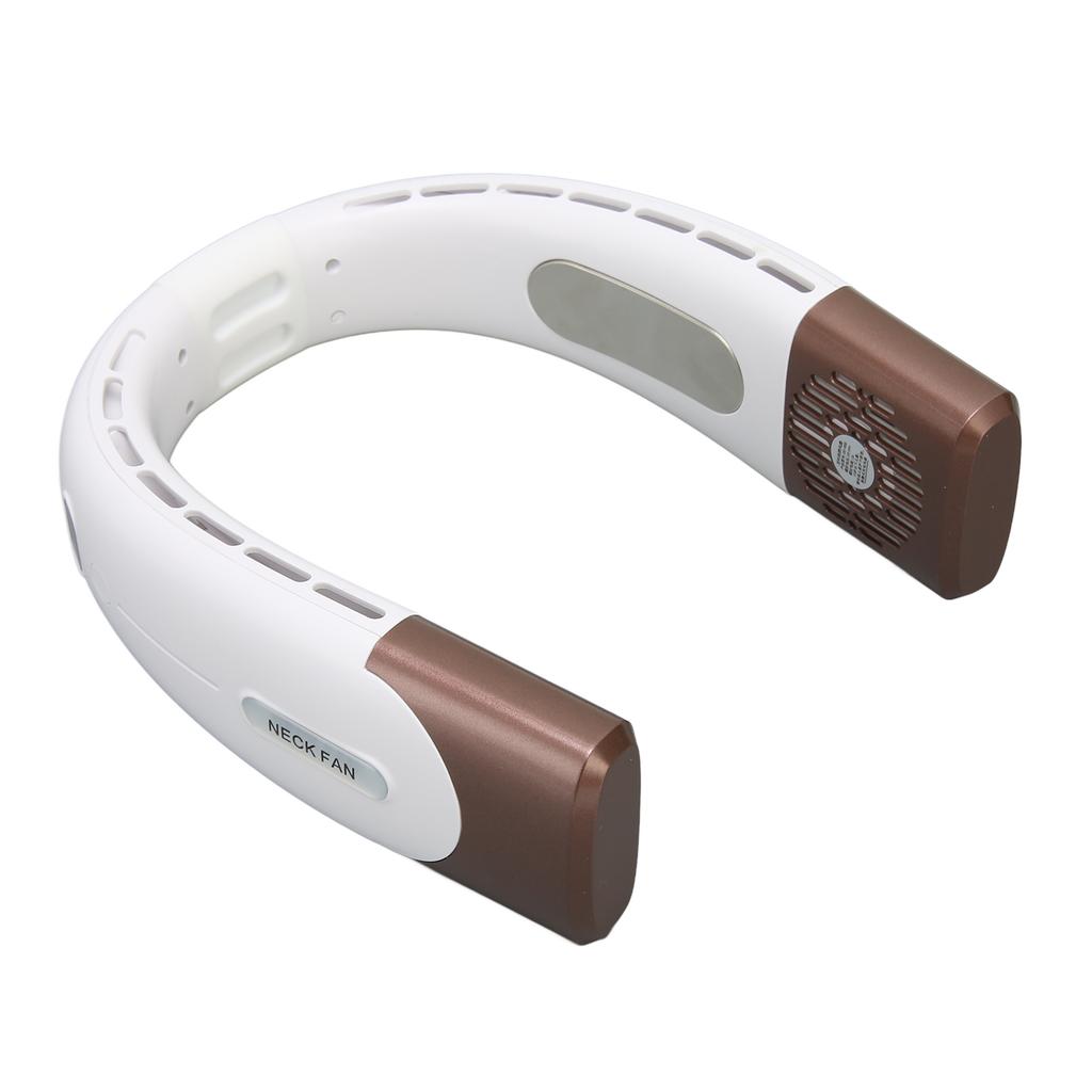 Neck Fan Portable USB Rechargble Strong Wind Wrable Hands Bladeless Cooler for Travel Outdoor