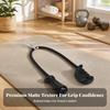 Ergonomic Pilates Strap with Hook | Textured Braided Cord, Fitness Equipment,