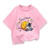 2025 New Kids Clothing Spaceman Travel Graphic Summer TShirt Boy And Girl Cotton Fashion Tops Teen Boys Loose Short Sleeve Tee